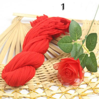 Christmas Wreath Fake - 5pcs Tensile Nylon Stocking Flower DIY