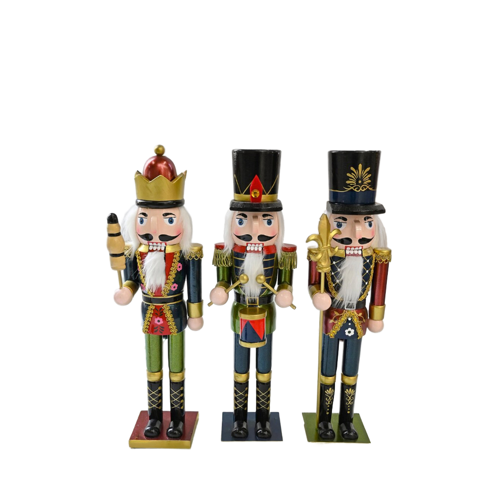 Handmade 18/30cm Wooden Nutcra - đánh giá và giá Nutcracker Figurine