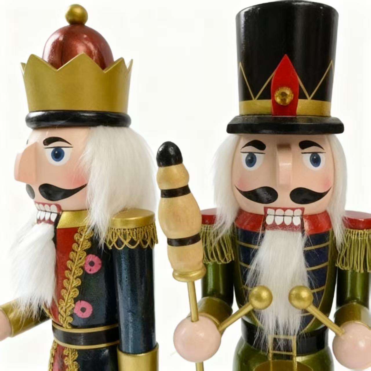 Handmade 18/30cm Wooden Nutcra - đánh giá và giá Nutcracker Figurine