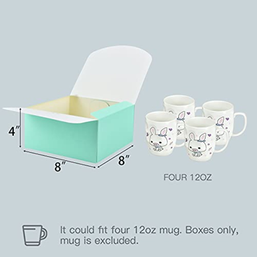 12 Sets Turquoise Green Gift B - đánh giá và giá Gift Box Wrap Set