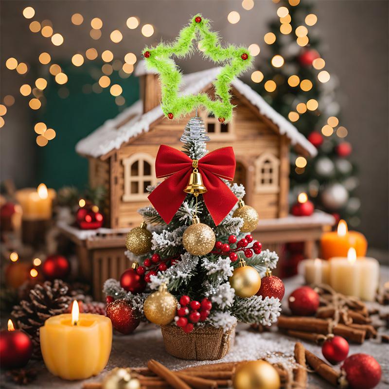 Plush Five-pointed Star Twisty - đánh giá và giá Star Tree Topper