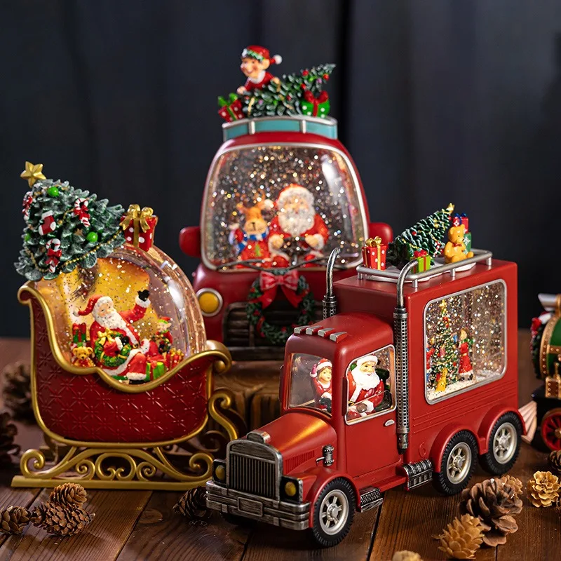 Santa Claus Christmas Music Bo - đánh giá và giá Snow Globe Musical