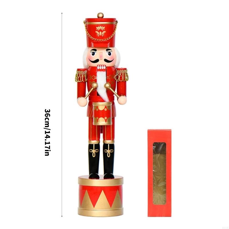 36Cm Wooden Nutcrackers Drum S - đánh giá và giá Nutcracker Figurine