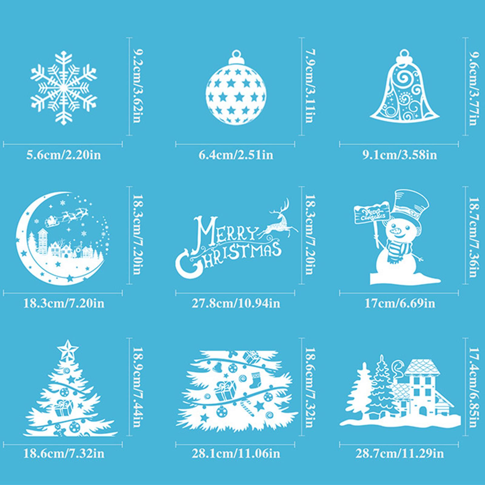 Christmas Decoration Window St - đánh giá và giá Snowflake Window Decal