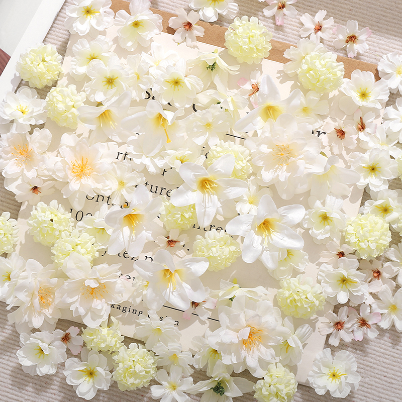 20Pcs Mix White Artificial Flo - đánh giá và giá Christmas Wreath Fake