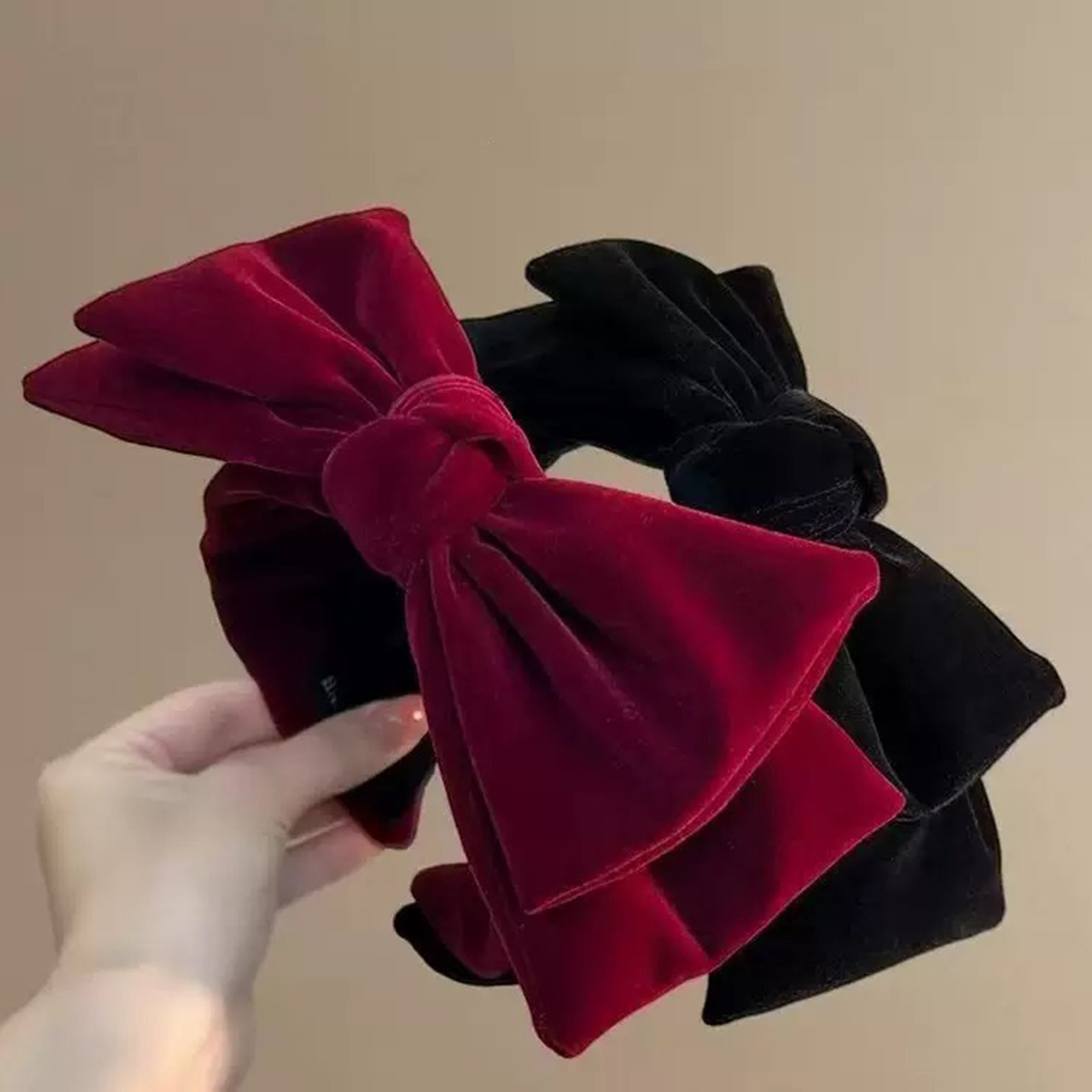 AWAYTR 1pc Large Velvet Bow Ha - đánh giá và giá Ribbon Bow Gift