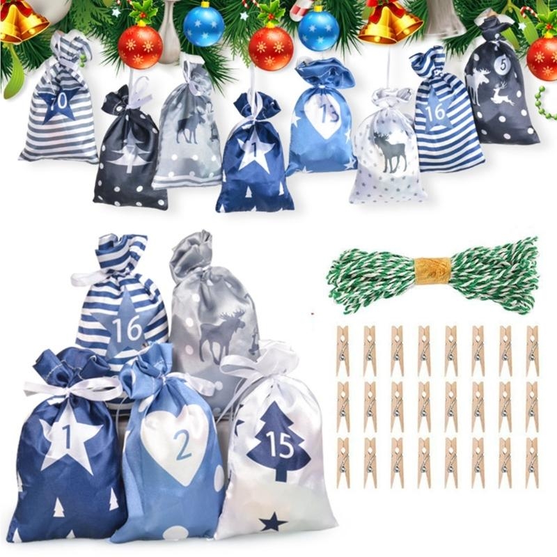 Christmas Advent Calendar Bags - đánh giá và giá Advent Calendar Gift