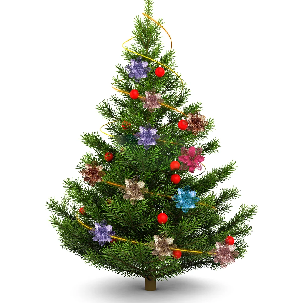 9cm Glitter Artifical Christma - đánh giá và giá Christmas Wreath Fake