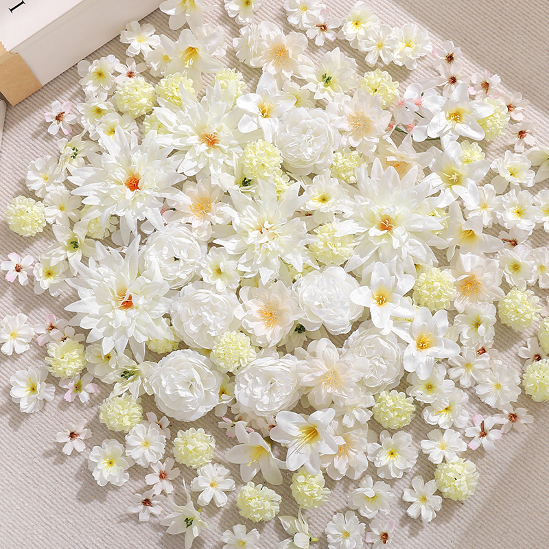 20/50Pcs Mix White Artificial  - đánh giá và giá Christmas Wreath Fake