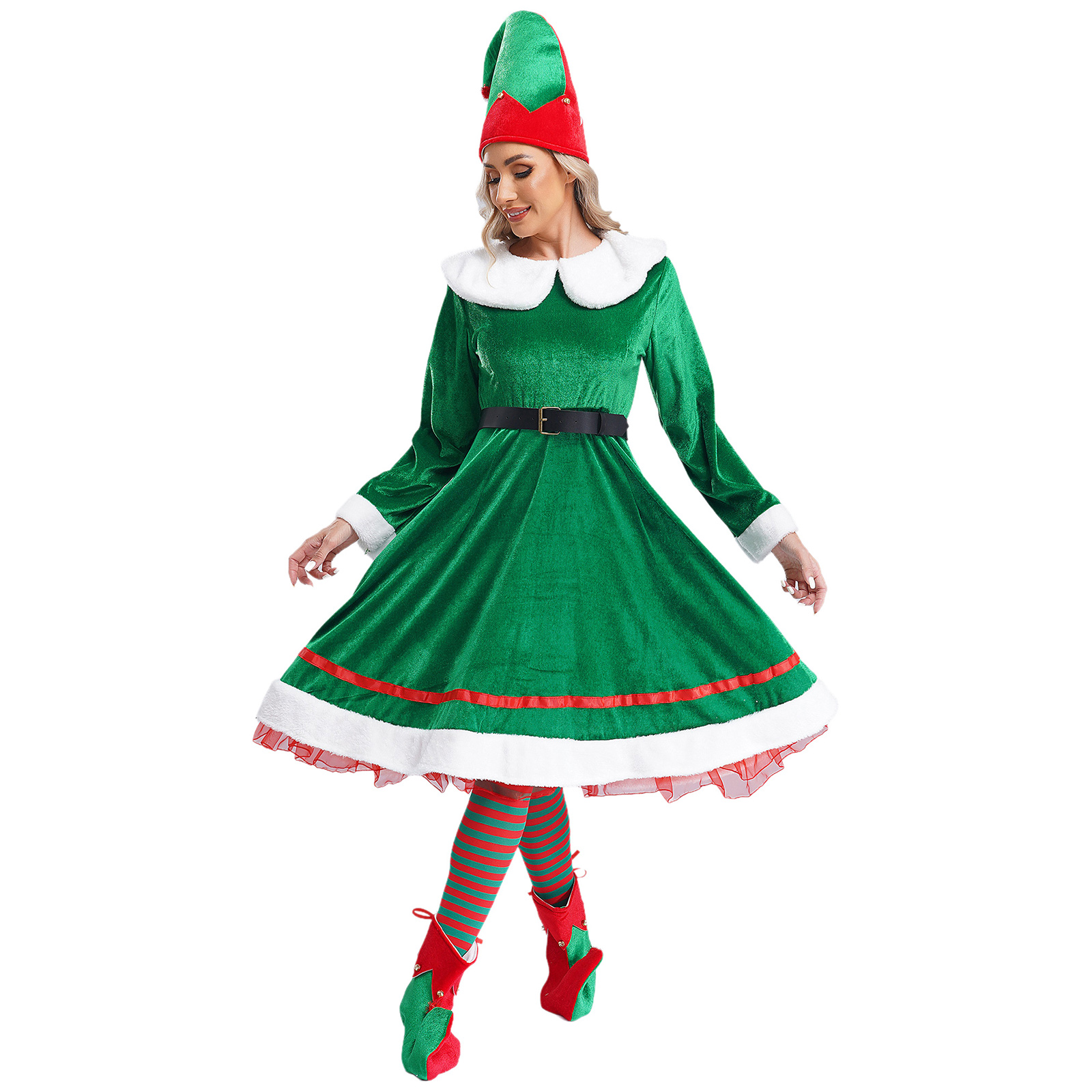Women Christmas Elf Costumes F - đánh giá và giá Elf Costume Christmas