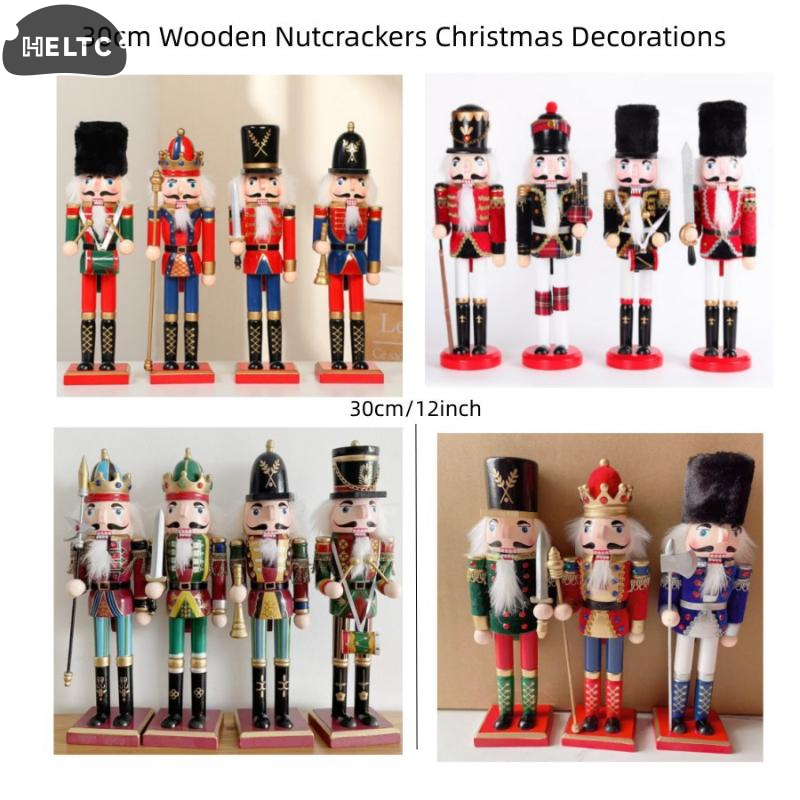 1Pcs 30CM Cartoon Walnut Soldi - đánh giá và giá Nutcracker Figurine