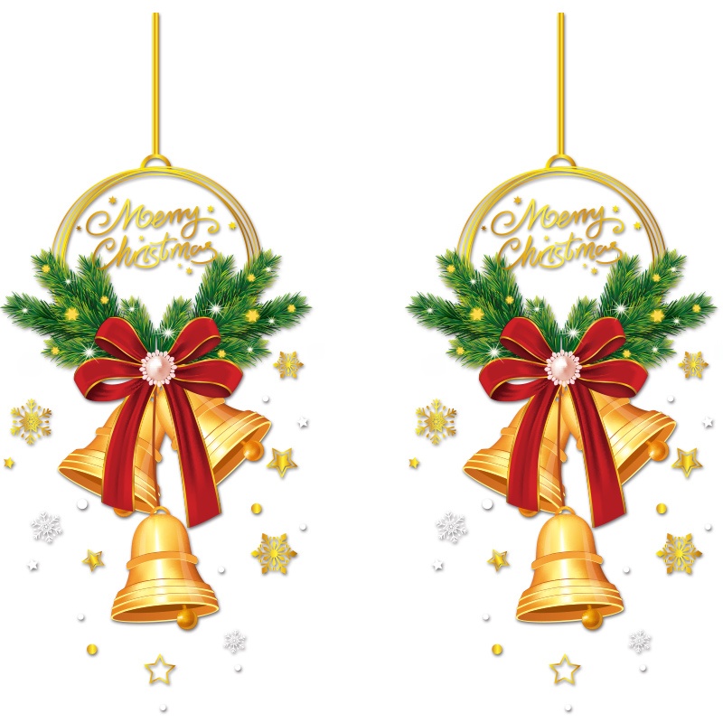 Gold Christmas Tree Snowflake  - đánh giá và giá Snowflake Window Decal