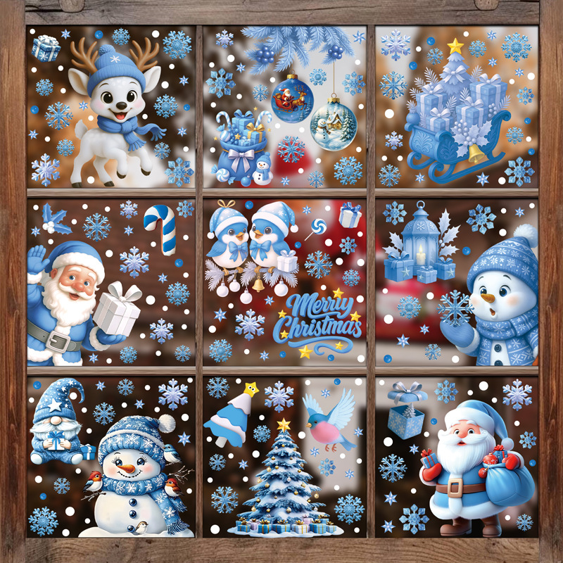 1Set Christmas Snowflake Windo - đánh giá và giá Snowflake Window Decal