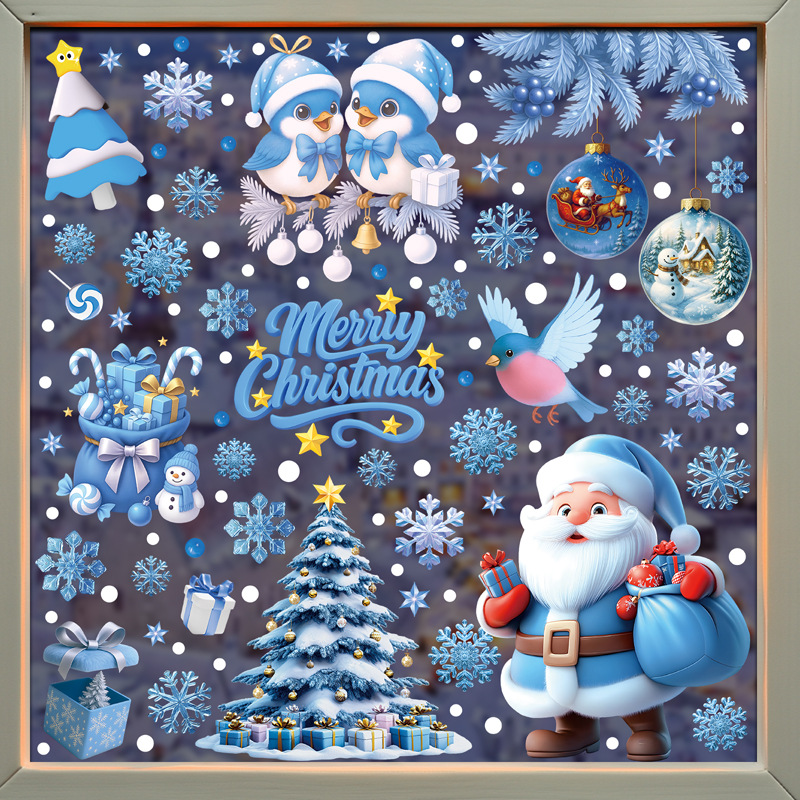 1Set Christmas Snowflake Windo - đánh giá và giá Snowflake Window Decal