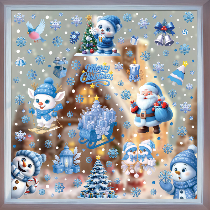 1Set Christmas Snowflake Windo - đánh giá và giá Snowflake Window Decal