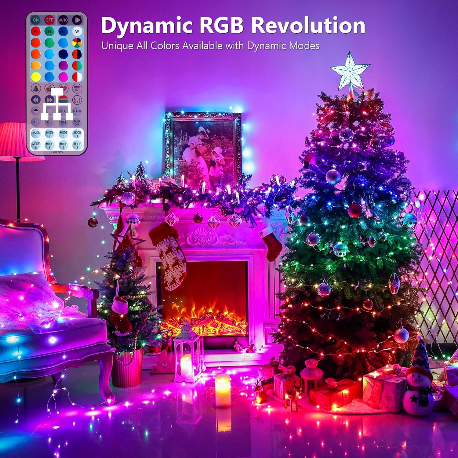 33ft 100 LED Red White Blue Fa - đánh giá và giá Led Fairy String Lights