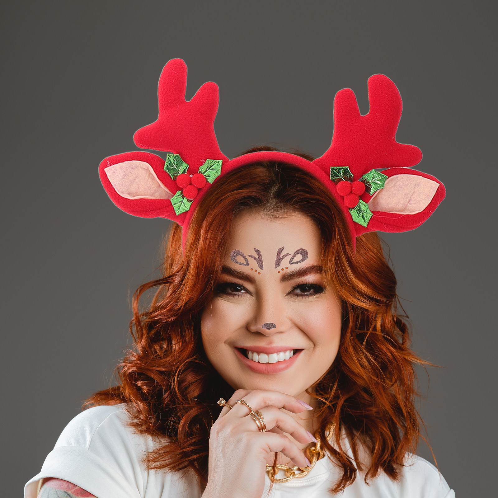 4Pcs Reindeer Antler Headband  - đánh giá và giá Reindeer Antlers Headband