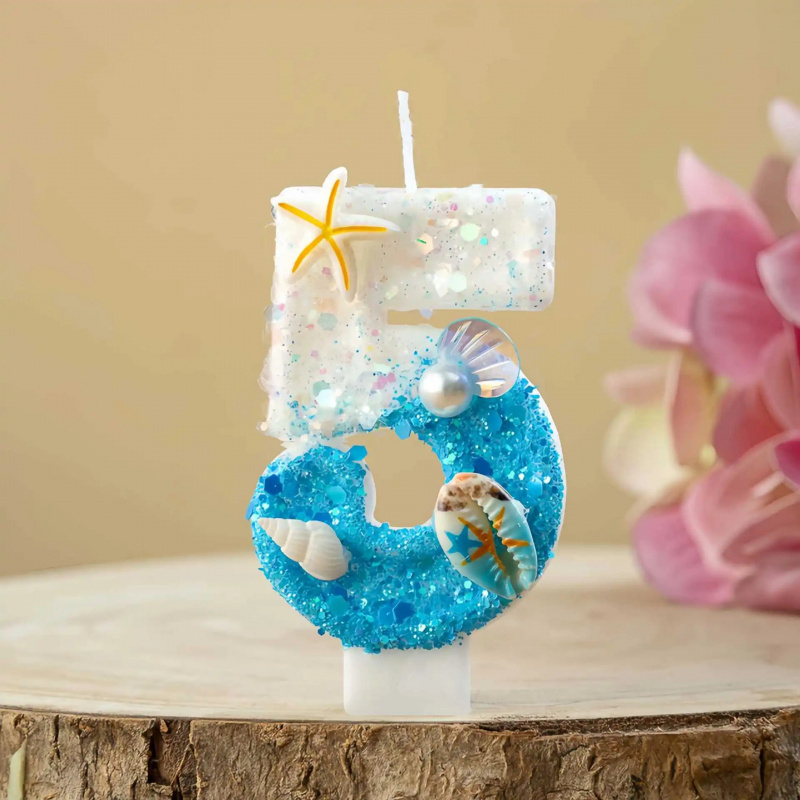 Shell-shaped Starfish Digital  - đánh giá và giá Holiday Candle Set