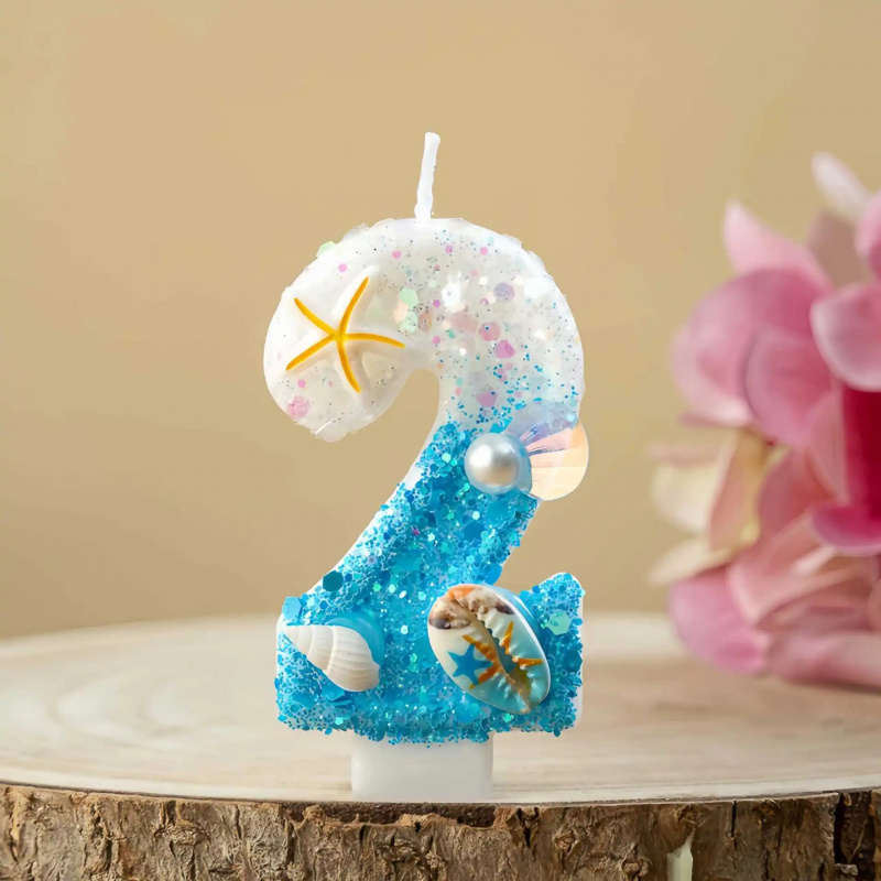 Shell-shaped Starfish Digital  - đánh giá và giá Holiday Candle Set