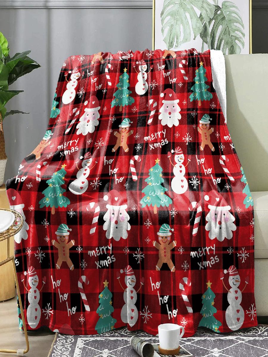 Cozy Flannel Winter Blanket Re - đánh giá và giá Christmas Throw Blanket