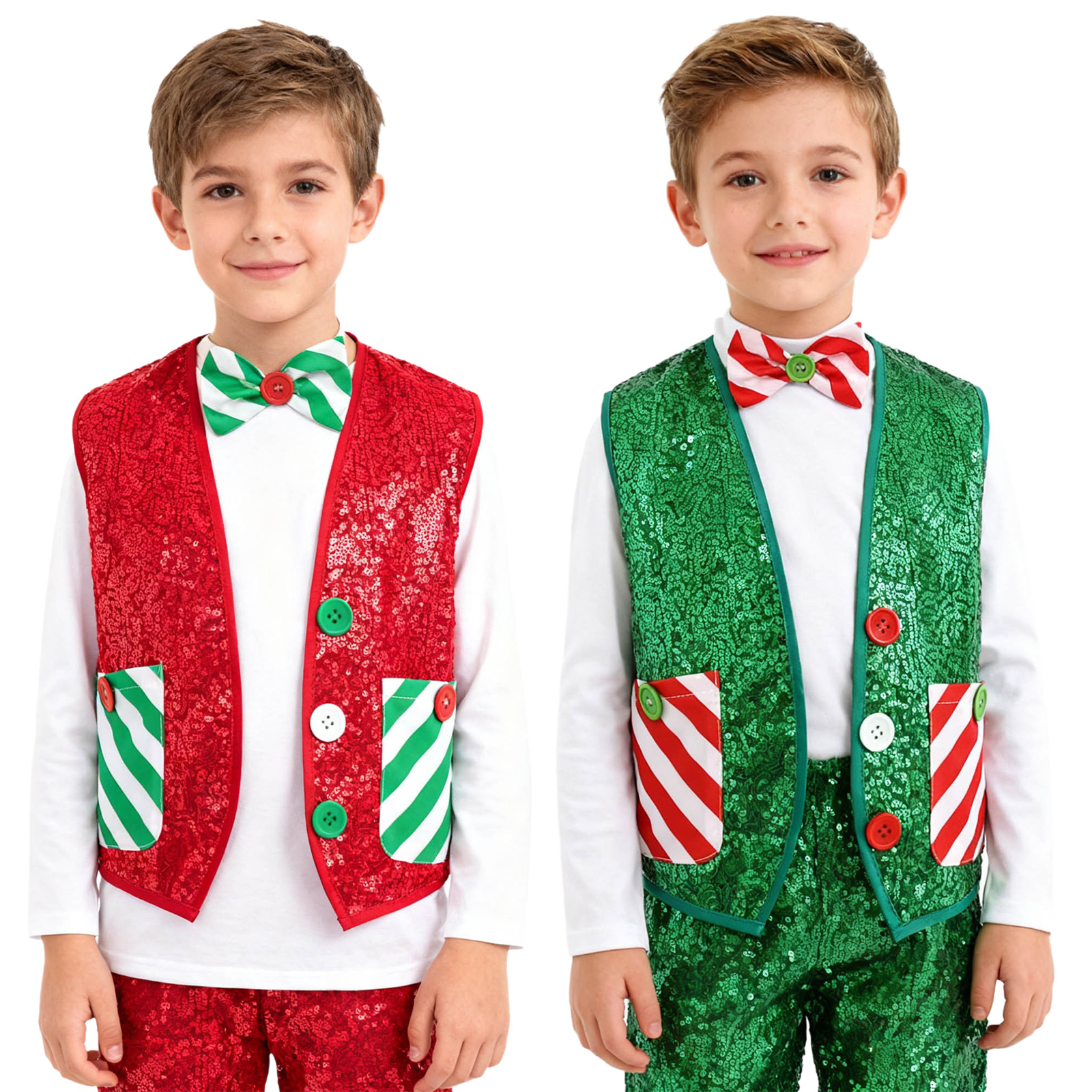 Boys Girls Christmas Party San - đánh giá và giá Elf Costume Christmas