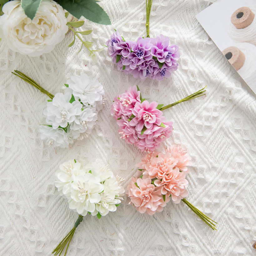 18Pcs Artificial Flowers Stame - đánh giá và giá Christmas Wreath Fake