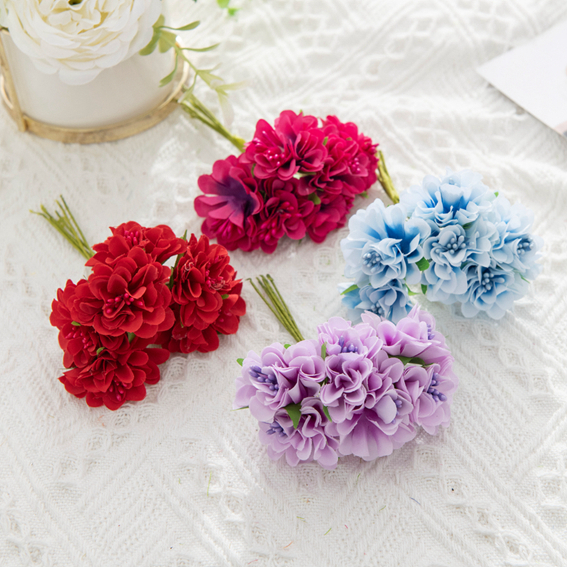 18Pcs Artificial Flowers Stame - đánh giá và giá Christmas Wreath Fake