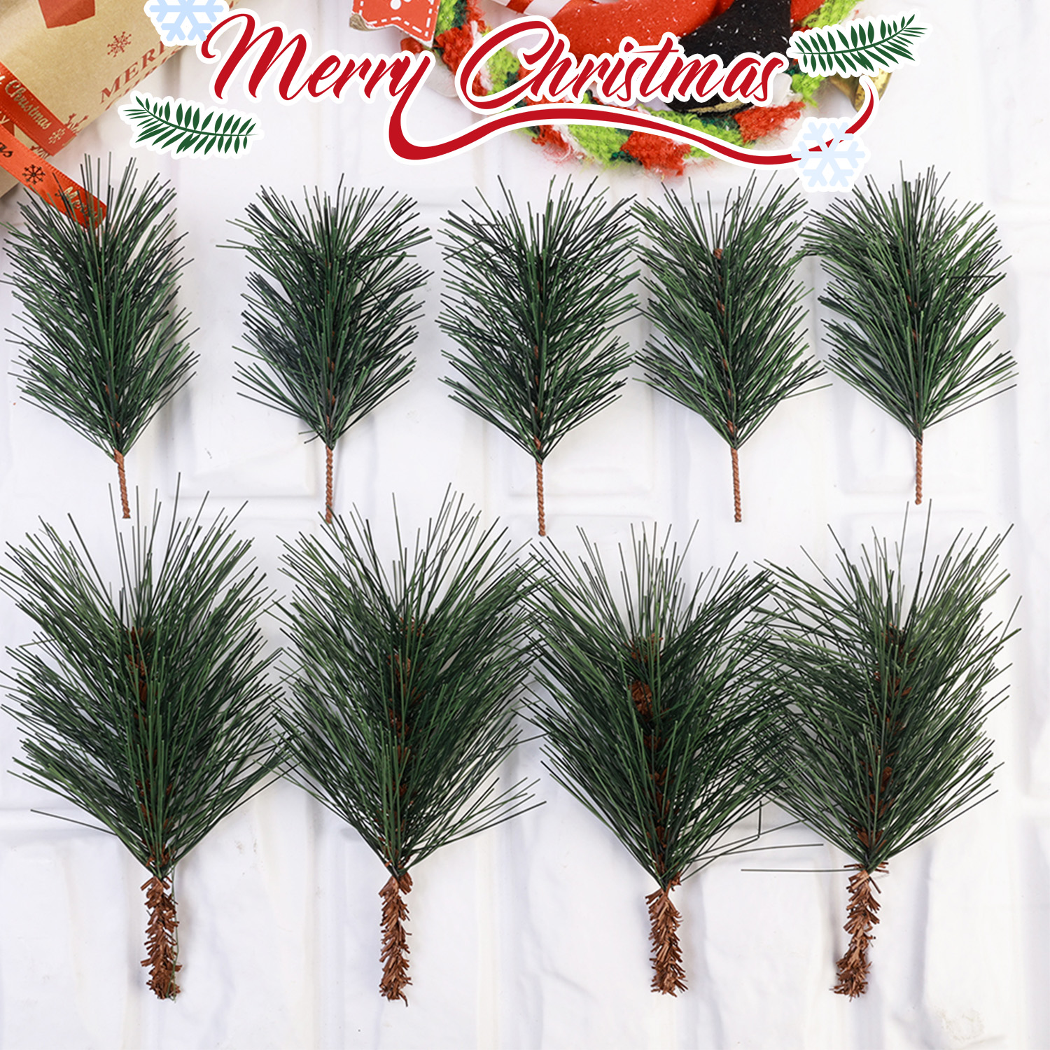 Fake Tree Leaves Branches Arti - đánh giá và giá Christmas Wreath Fake