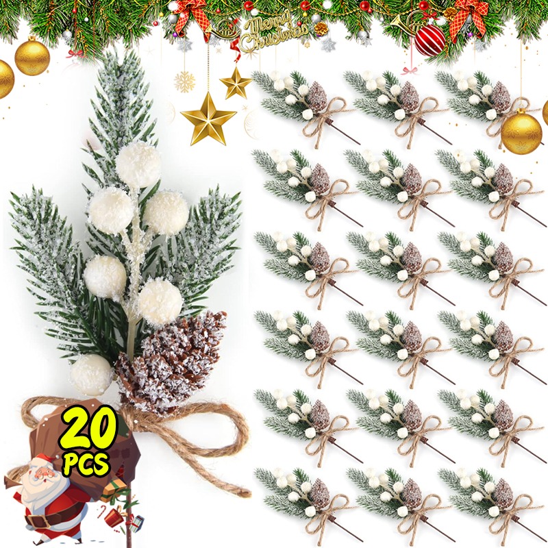 Christmas Artificial White Ber - đánh giá và giá Christmas Wreath Fake