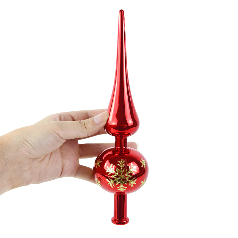 23cm Christmas Tree Topper Red - đánh giá và giá Star Tree Topper