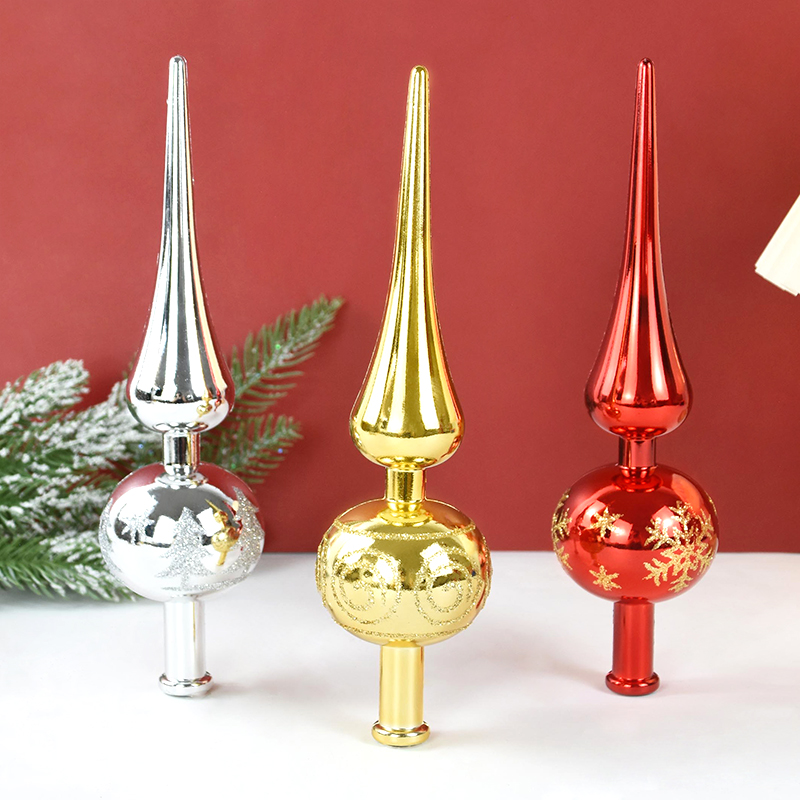 23cm Christmas Tree Topper Red - đánh giá và giá Star Tree Topper