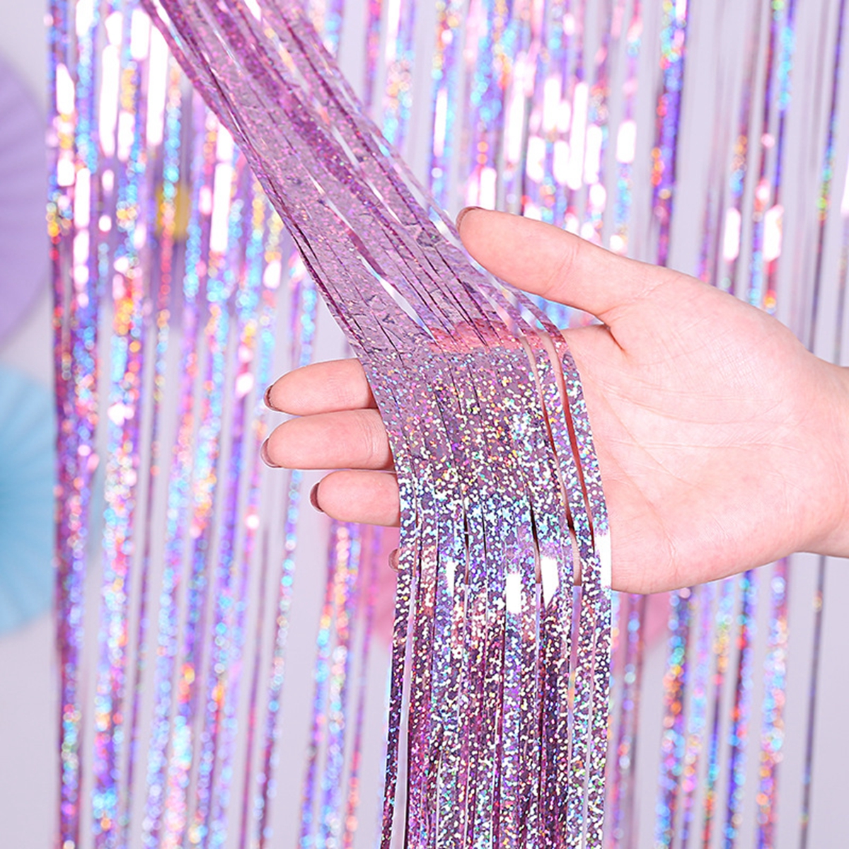 Birthday Party Decorations Bac - đánh giá và giá Tinsel Garland Decoration
