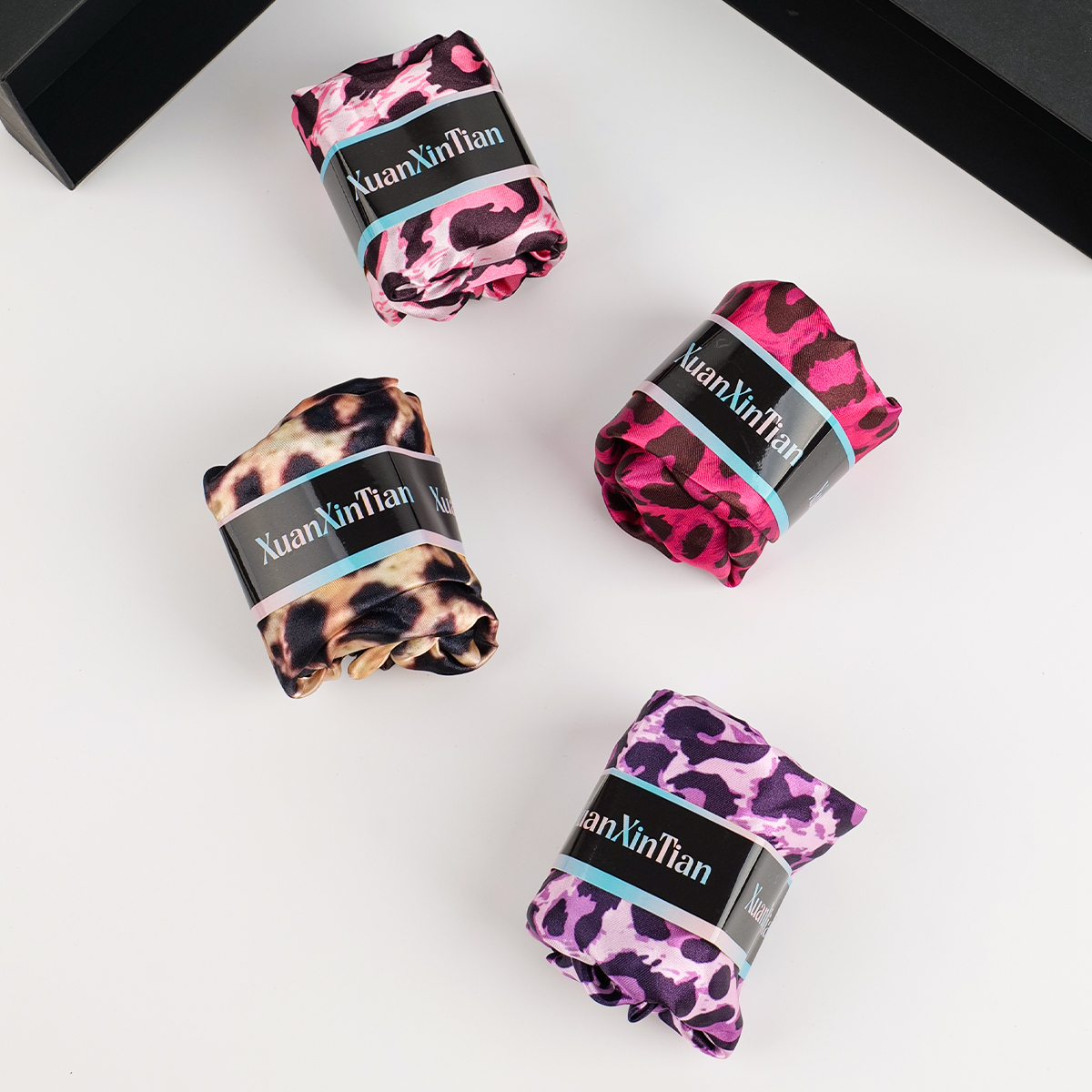 4PCS Mystery Hair Bonnet Gift  - đánh giá và giá Gift Box Wrap Set