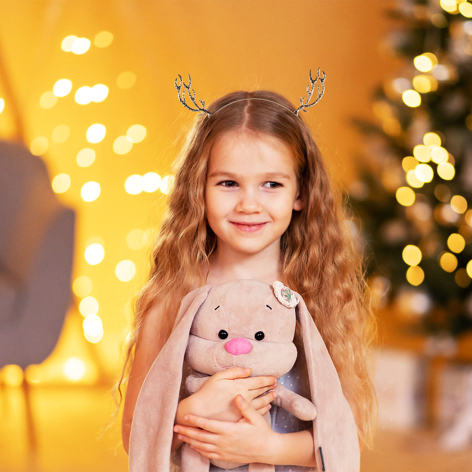 Christmas Antler Headband Rein - đánh giá và giá Reindeer Antlers Headband