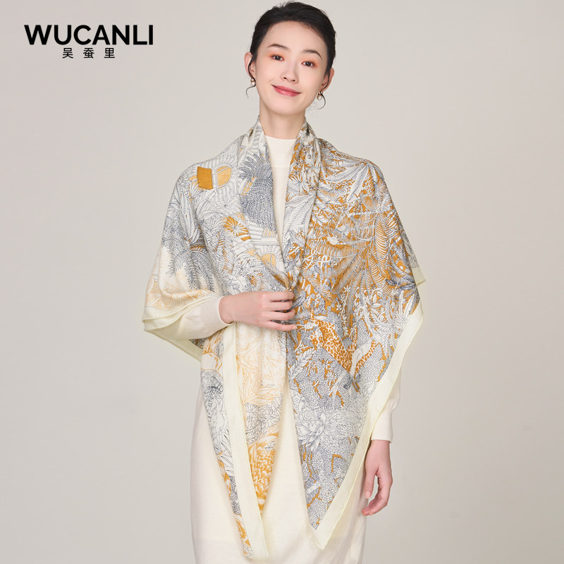 Silk & Wool Scarf Gift Box, Ca - đánh giá và giá Gift Box Wrap Set