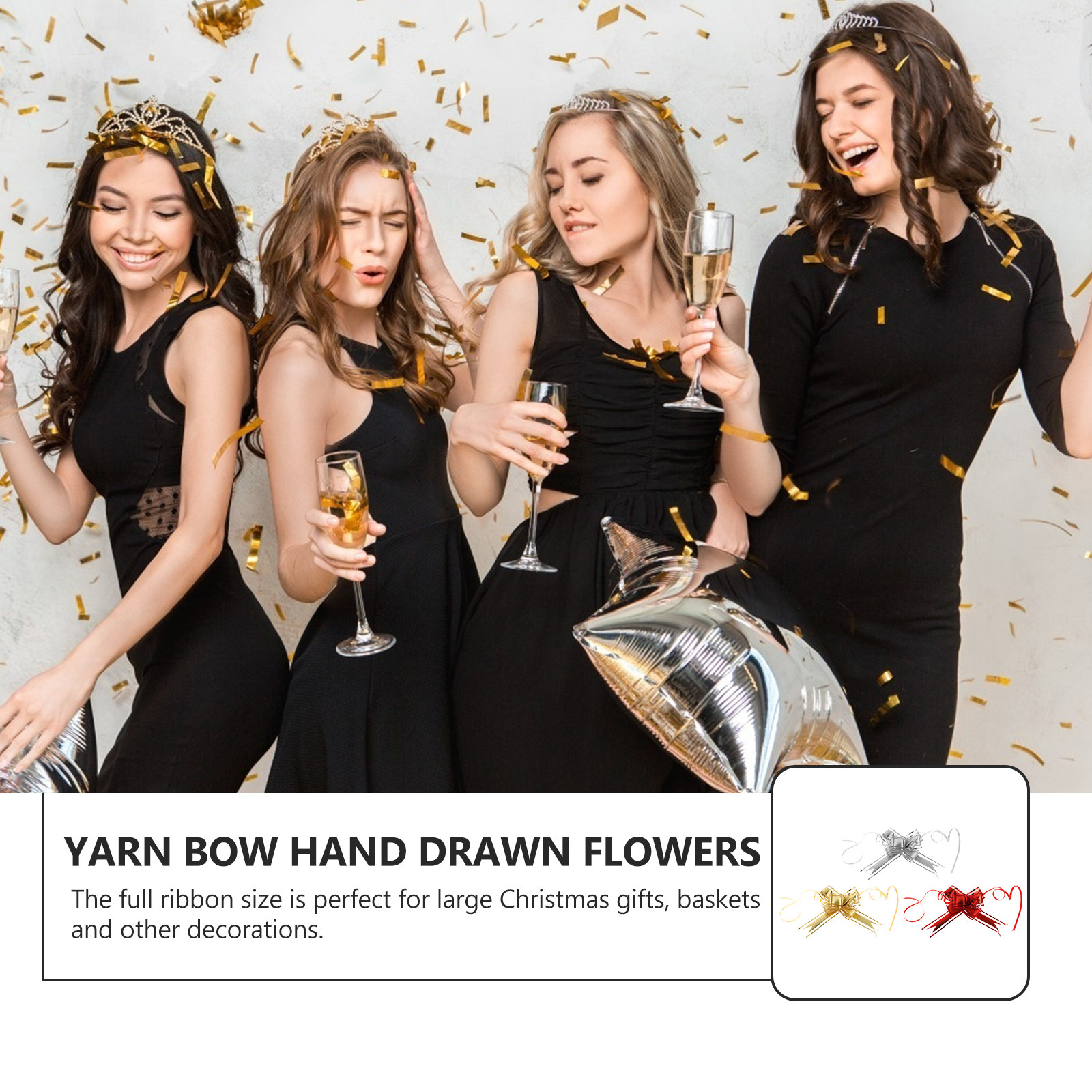 30Pcs Gift Wrap Pull Bow Set E - đánh giá và giá Gift Box Wrap Set