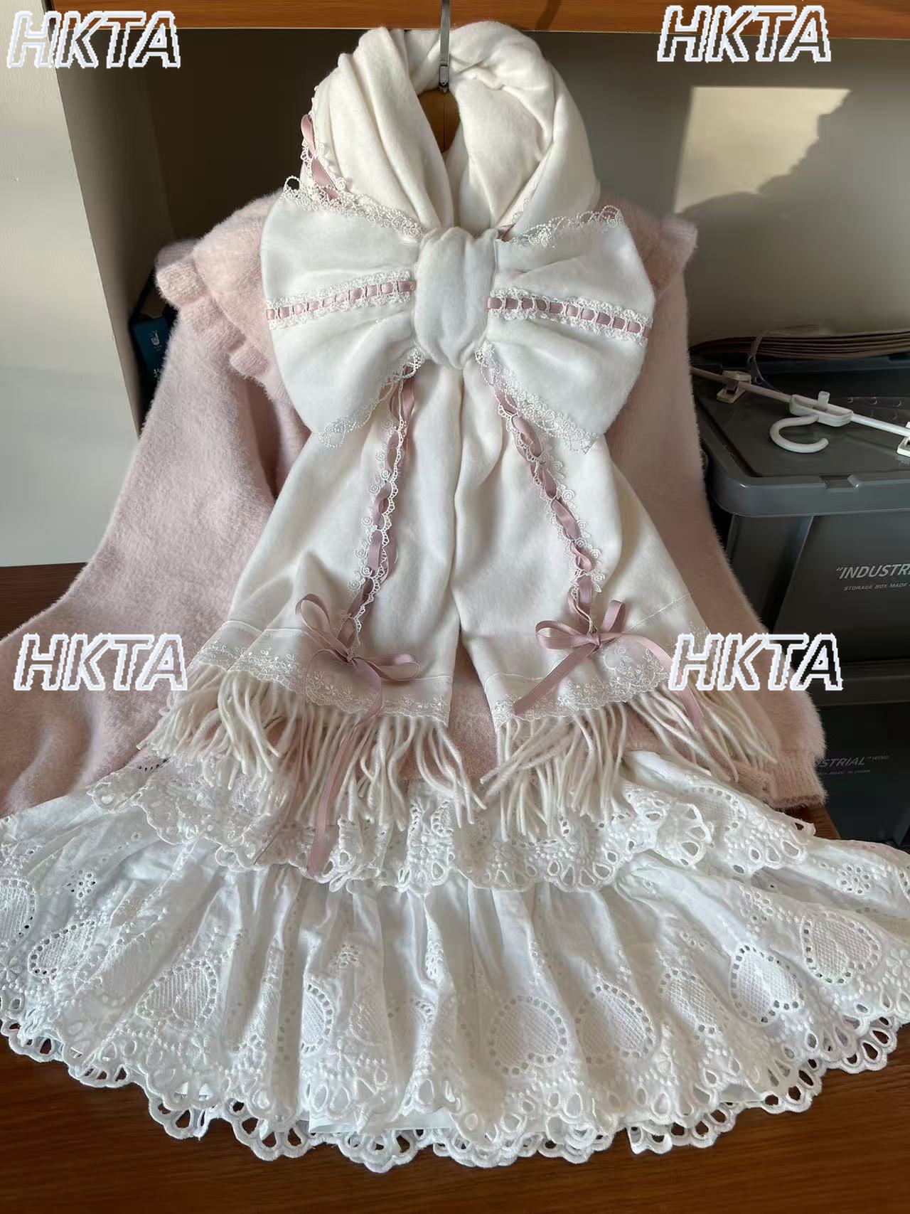 Cute Retro Ribbon Scarves Wome - đánh giá và giá Ribbon Bow Gift