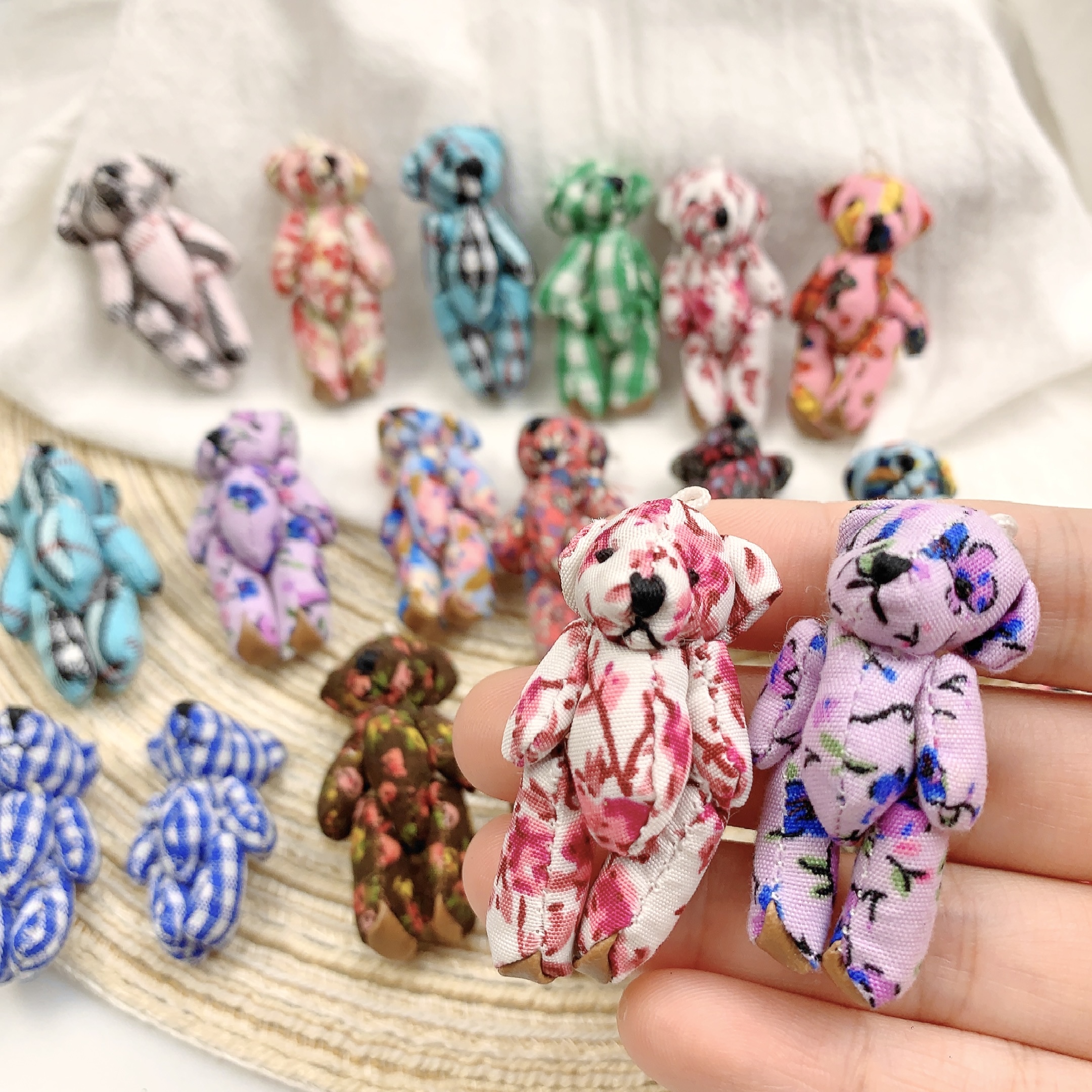 10pcs Mini Joint Bears Plush K - đánh giá và giá Christmas Throw Blanket