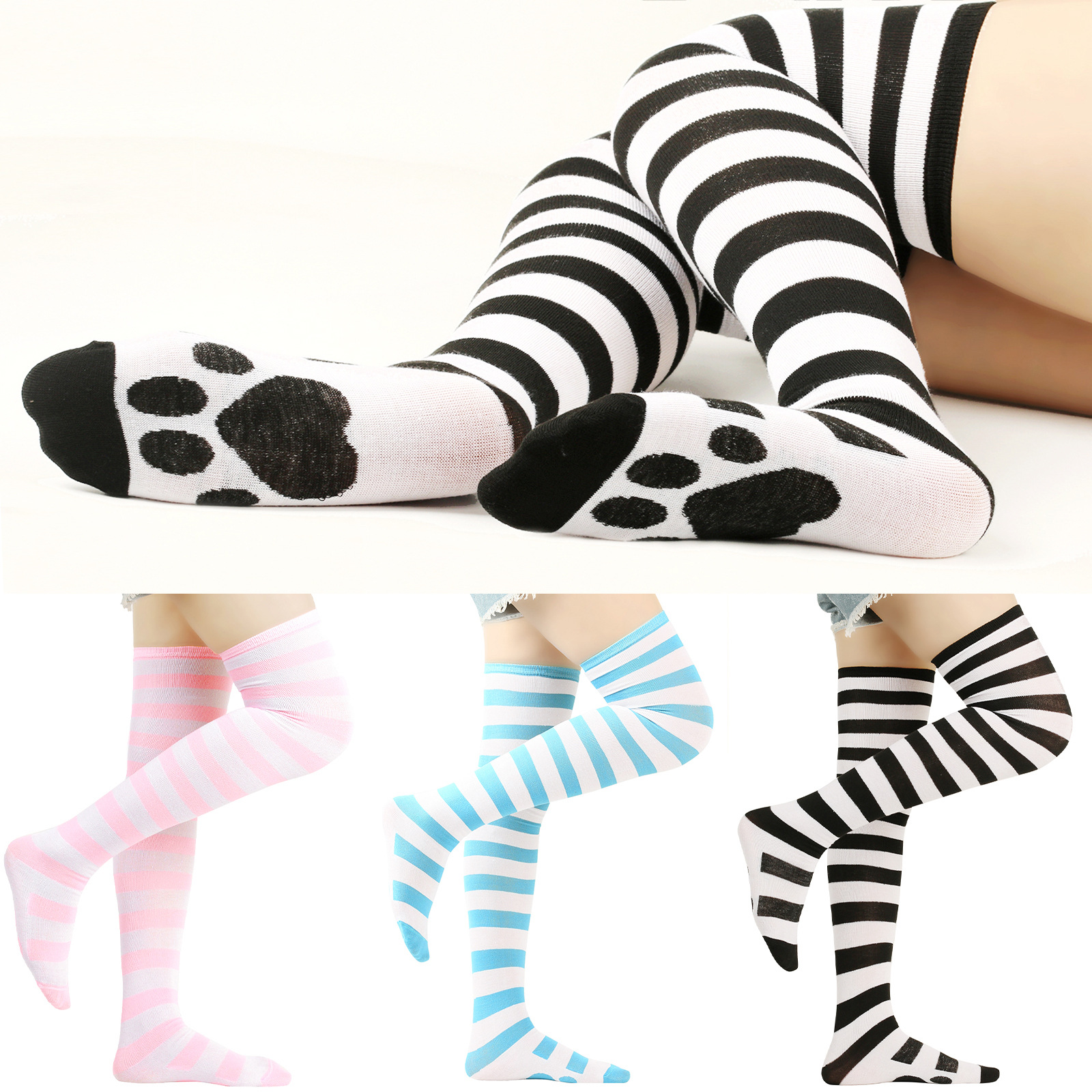 Over Above Knee Socks Womens S - đánh giá và giá Christmas Stocking Hanging