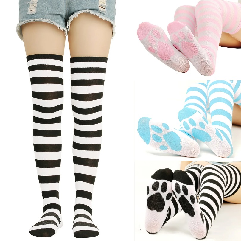 Over Above Knee Socks Womens S - đánh giá và giá Christmas Stocking Hanging